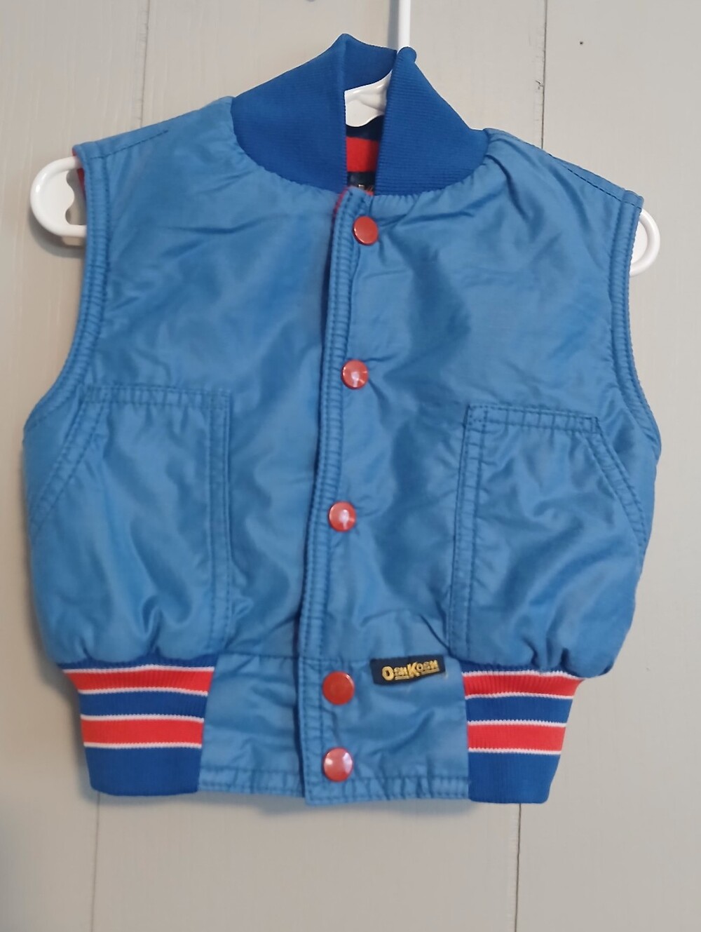 Oshkosh Vintage Boys 2t Vest Jacket